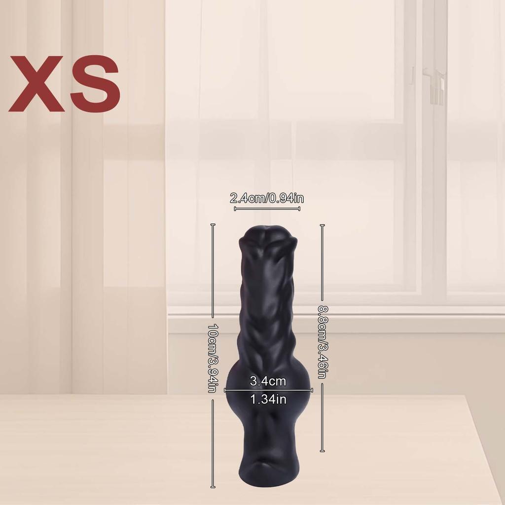 Liquid Silicone Irregular Anal Plug Adult Sex Toy Oversized Irregular Anal Expansion Penis Female Anal Masturbator