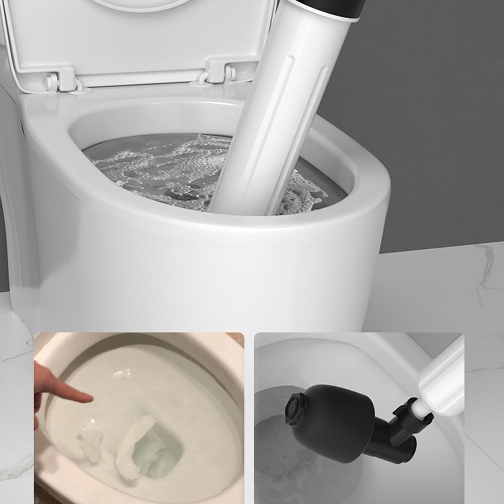 Air Power Drain Blaster Tools Universal Pipeline Clogged Remover High-pressure Reusable Equipment for Home Kitchen Sinks