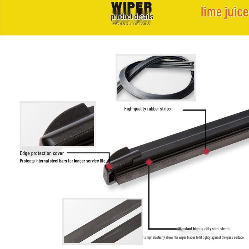Compatible Wiper Blades for Lynk & Co Models 02 (2017-2022) and 01/03/05/06