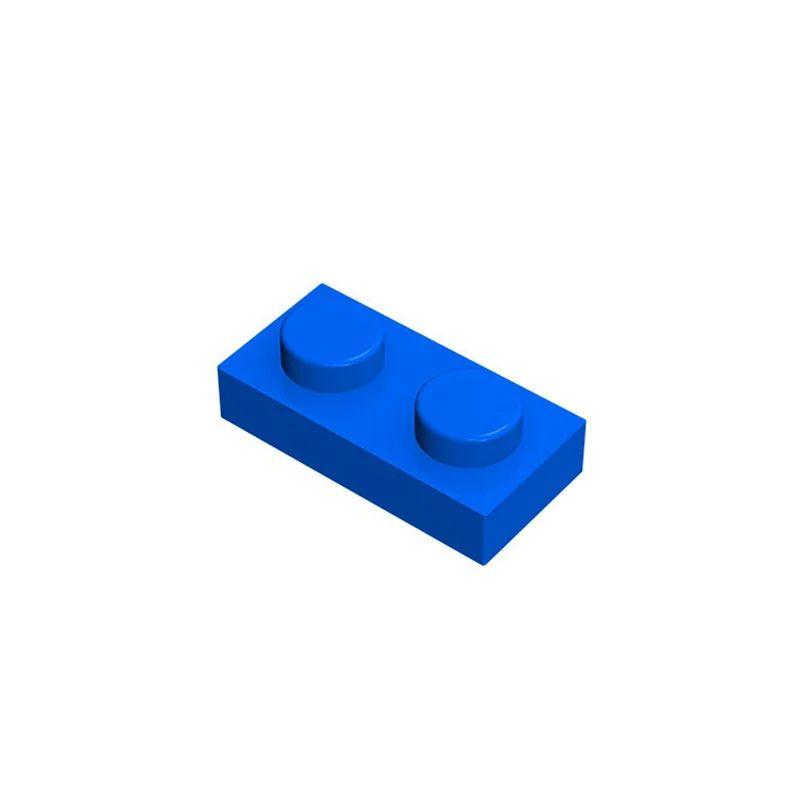 60pcs/lot 3023 DIY Blocks Building Bricks Thin 1X2 Educational Assemblage Construction Toys for Children Compatible With Brand