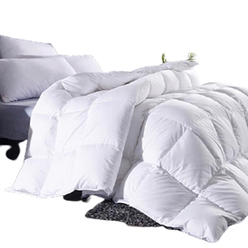 YIYIAI 80S Sateen Cotton Hotel Duvet Insert with 70% White Duck Down