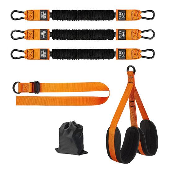 Pull-Up Assistance Band Length Adjustable Muscle Training 75-225LBS Heavy Duty Resistance Band