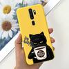 For Oppo A9 2020 Case Oppo A5 2020 Cute Fashion Cartoon Cover Soft TPU Phone Case For Oppo A11X OppoA5 OppoA9 2020 Fundas Bumper