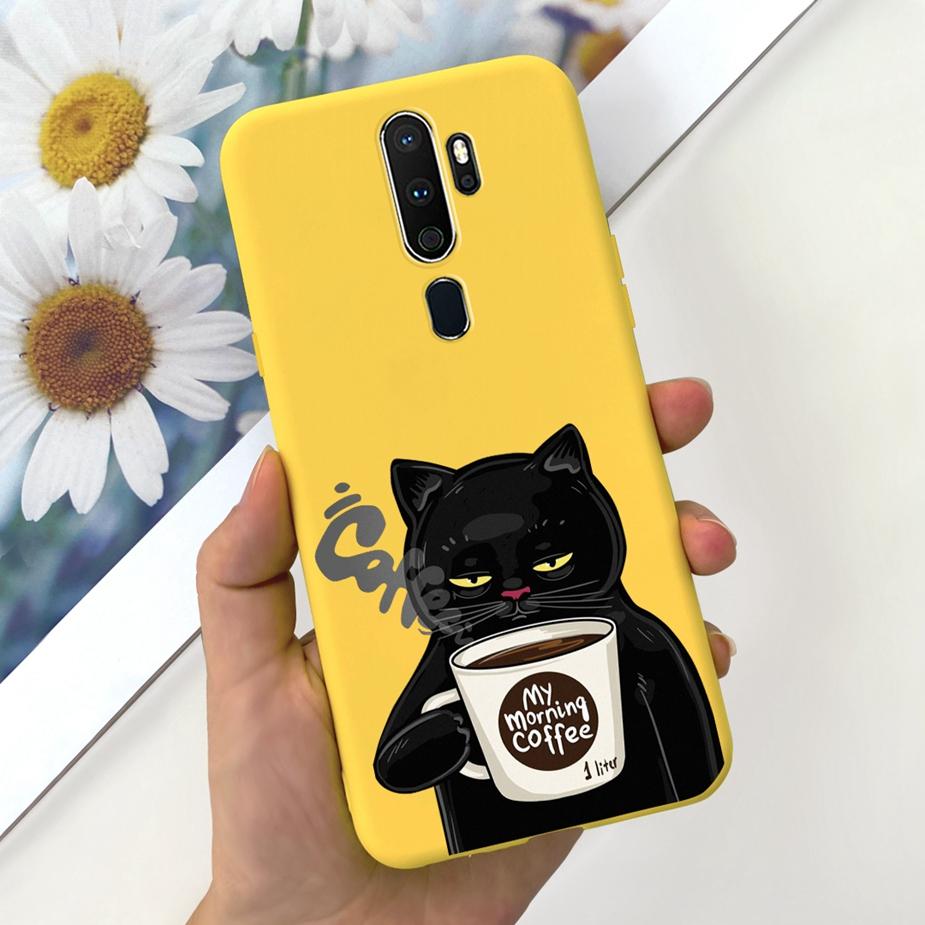 For Oppo A9 2020 Case Oppo A5 2020 Cute Fashion Cartoon Cover Soft TPU Phone Case For Oppo A11X OppoA5 OppoA9 2020 Fundas Bumper