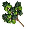 12pcs Artificial Maple Leaf Branch Waterproof Greenery Plants Foliage for Landscape Tree Making Home Decoration Outdoor Project