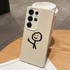 Samsung A07 A16 Xiaomi Redmi 13C 14C for iPhone 17 16 Pro Max Infinix Realme Phone Cases Soft brown Leather pattern TPU Case NY49 Cartoon Matchman