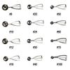 Thickened 304 stainless steel Ice Cream Scoop with Trigger Melon Scoop Cookie Scoop  6.3cm Diameter