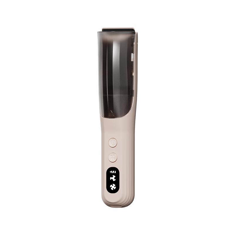 Baby automatic hair clipper, children's specific hair clipper with 2-level suction/rounded ceramic blade/washable blade/1-2 hour battery life