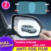 For Honda Stepwgn 2005-  2017 2018 Full Cover Rearview Mirror HD Film Anti-Fog Rainproof Auto Mirror Sticker Car