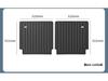Compatible Floor Mats for 2022-2024 Zeekr 009 & 2025 Volvo EM90 - All TPE Trunk and Floor Mats