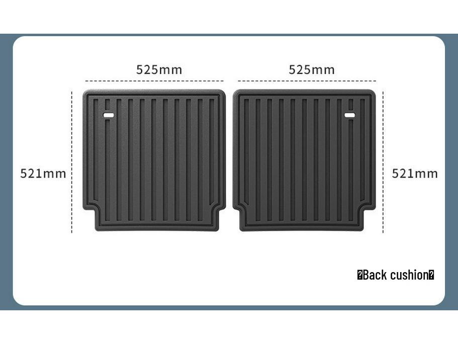 Compatible Floor Mats for 2022-2024 Zeekr 009 & 2025 Volvo EM90 - All TPE Trunk and Floor Mats