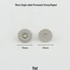 DIY Strong Magnetic Snap: Invisible, Sew-Free Button for Handmade Leather Bags