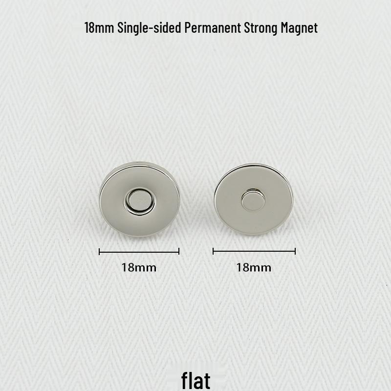 DIY Strong Magnetic Snap: Invisible, Sew-Free Button for Handmade Leather Bags