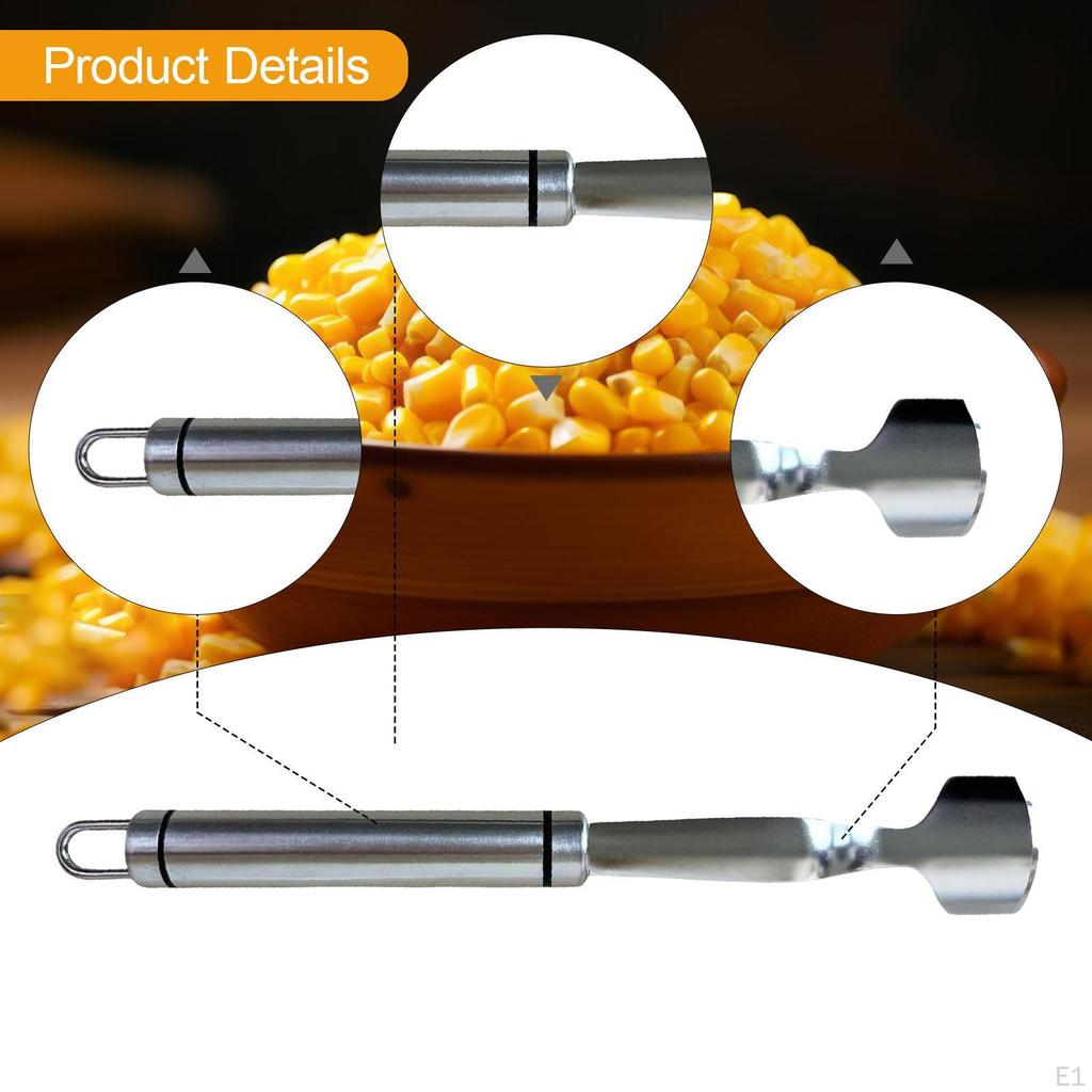 Corn Corns Thresher Easy to Use Gift Reusable Kernel Remover Tool for Cooking Home on The COB