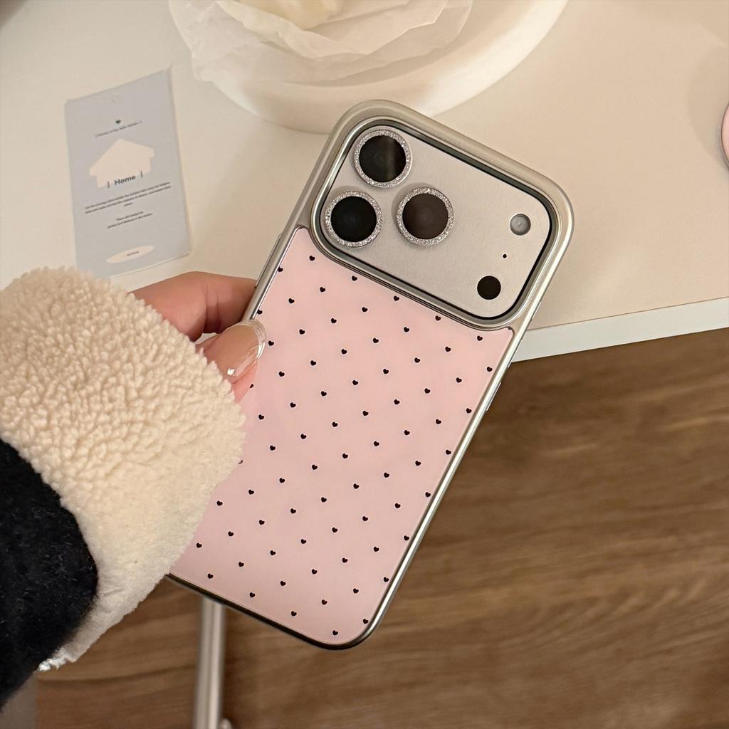 Applicable To Apple 17promax Mobile Phone Case Iphone16 Pink Cat Magnetic Stand 13 Girl Love 15