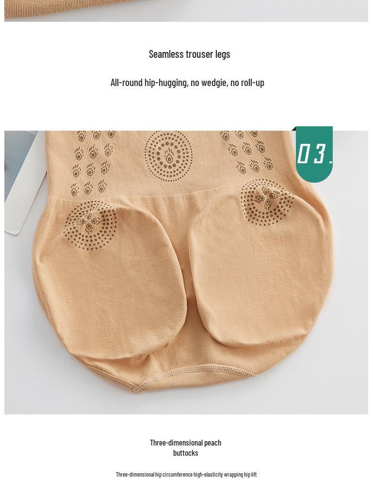High-Waisted Tummy Control Body Shaper Panties for Women