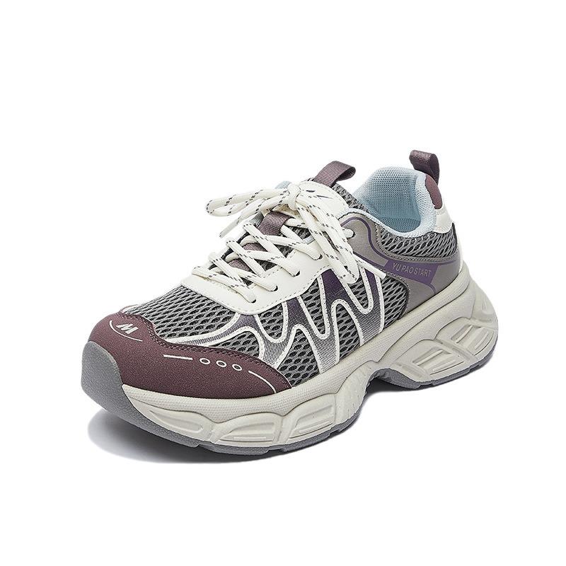 Shoes women's autumn new thick-soled inner height increase burst sports and leisure shoes