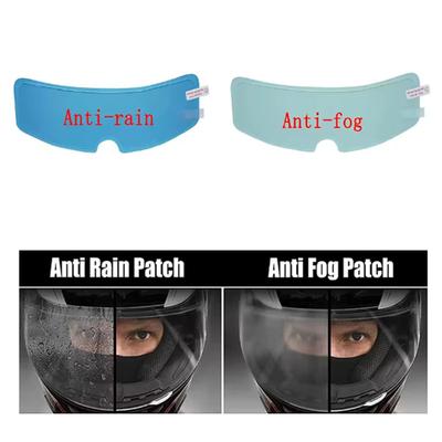 Motorhelm Heldere Waterdichte/Anti-condens Film Helm Vizier Duurzame Nano Coating Sticker Veilig Rijden Motorfiets Accessoires