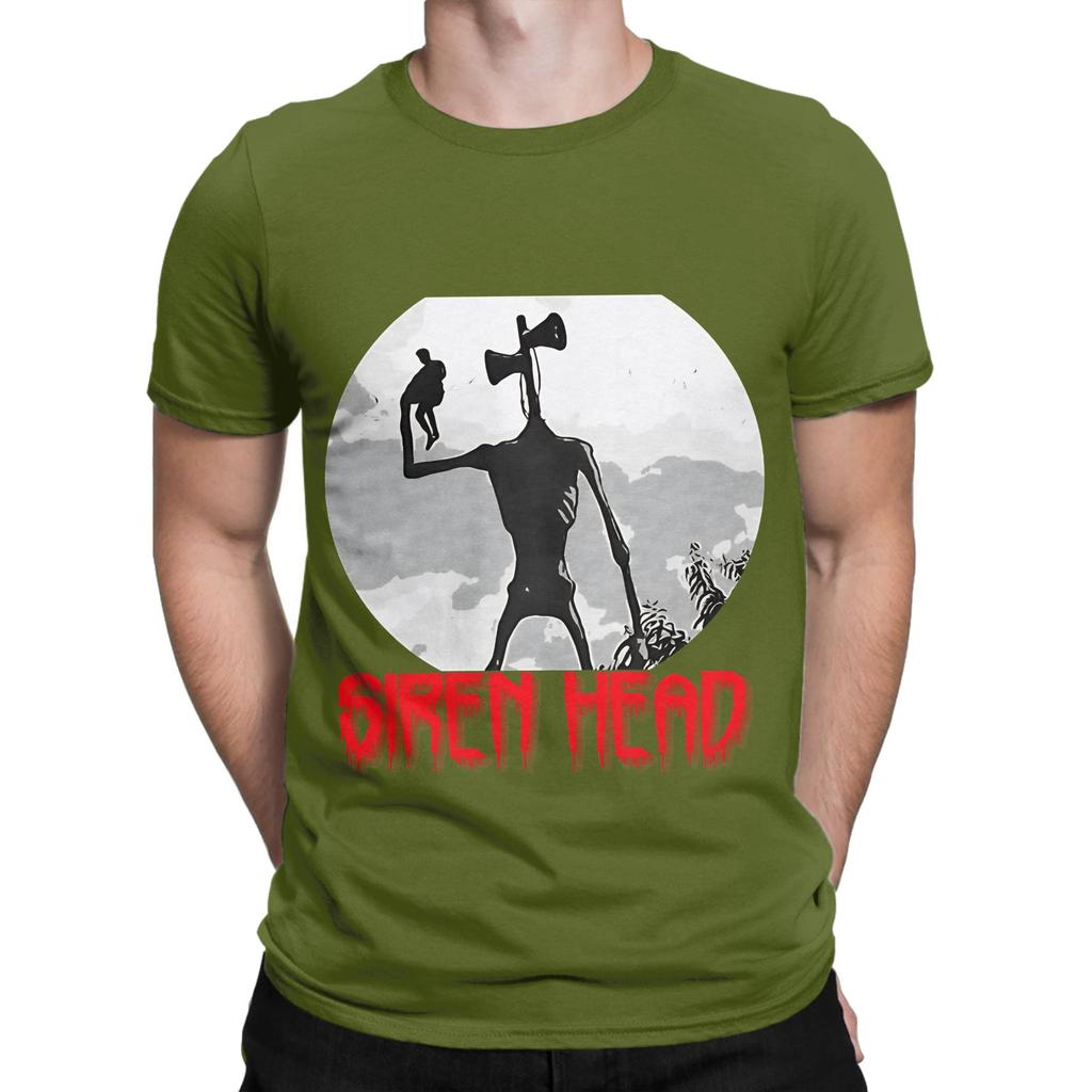 Siren Head weiß Grafik 100% Baumwolle T-Shirt Siren Head T-Shirts Oberteile Für Unisex