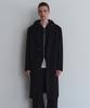 Musinsa Standard Cashmere Blend Oversized Single Coat [Black]