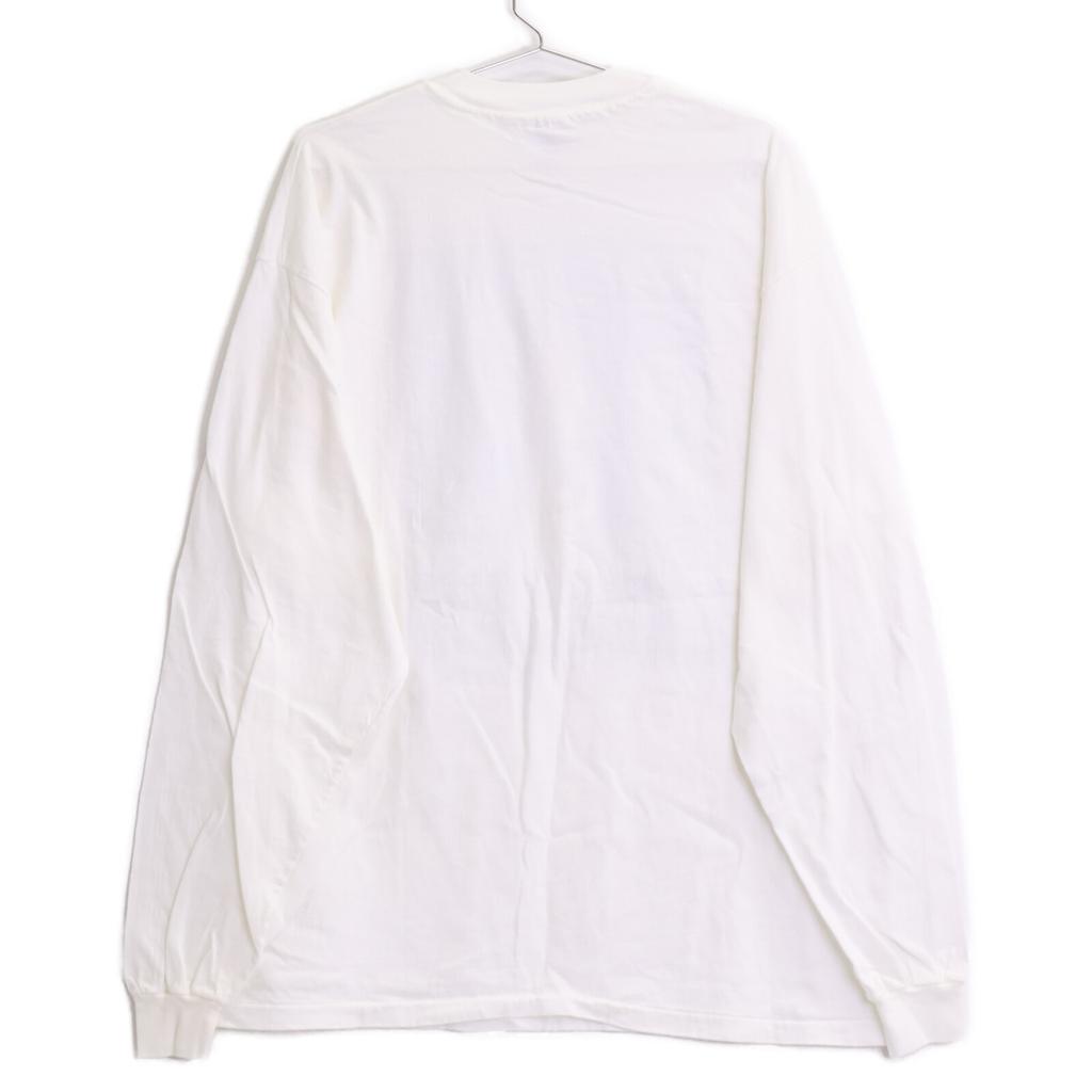 HANES 90s-00s Salvador Dali Organs and Hands Art Long Sleeve T-Shirt Tops XL whiteUsed