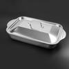 Stainless Steel Baking Pan with Lid - Non-Stick and Thick, Perfect for Desserts, Bread, and Seafood - Ideal for Barbecues, Buffets, and Festivals