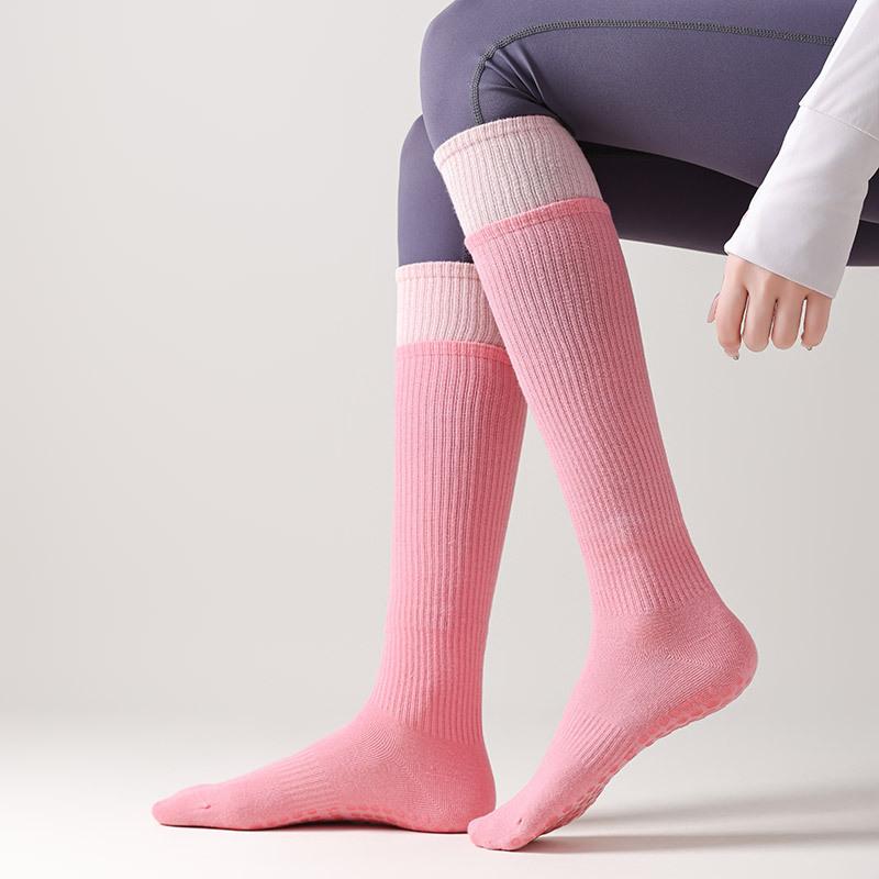 Stockings Children Yoga Pilates Non-Slip Calf And Knee Socks Spring And Summer Breathable Sports Fitness Stockings Women'S Socks