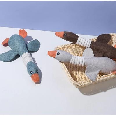 Dog Calming Toys Wild Goose Sound Bite Resistant Teeth Grinding Teeth Cleaning Pet Toy Supplies Pet Plush Toy