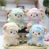 Soft Fluffy Lamb Plush Keychain With Necklace Multi Color Options Perfect For Backpack Decoration Birthday Gifts For Kids Girls