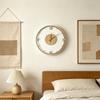 11 Inch Silents Rustics Wooden Wall Clock Battery Operated,Analog Wall Clock for Living Room Bedroom Kitchen Home Decors