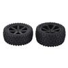 VGEBY1 RC Car Tires Wheels Rubber Tires RC Wheel Tires Racing Buggy Crawler Car On Road Racing Car Tires RC Car Accessories Black 1/10