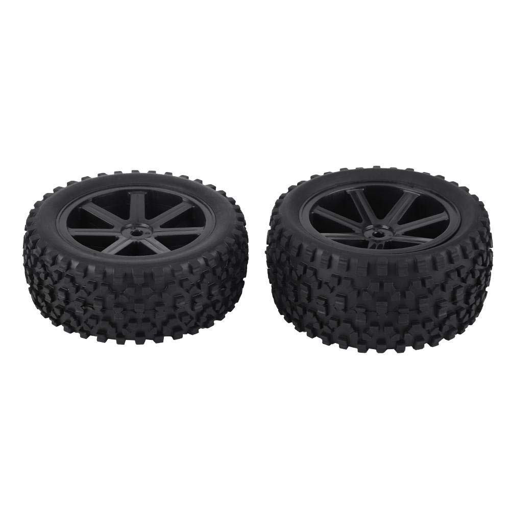 VGEBY1 RC Car Tires Wheels Rubber Tires RC Wheel Tires Racing Buggy Crawler Car On Road Racing Car Tires RC Car Accessories Black 1/10