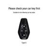 Jihu Alpha T5 Key Cover - Women's Genuine Leather Case for S5 New Energy Vehicle