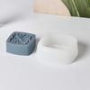 Retro Designs Silicone Soap Mould for Handmade Craft with Artistic Pattern Easy Releases and Dishwasher Safe