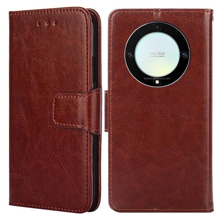 For Honor X9a 5G / X40 5G / Magic5 Lite 5G Cell Phone Cover PU Leather Stand Wallet Protective Phone Case