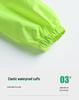 Unisex Full-Body Rainproof Raincoat and Pants Set for Outdoor Activities