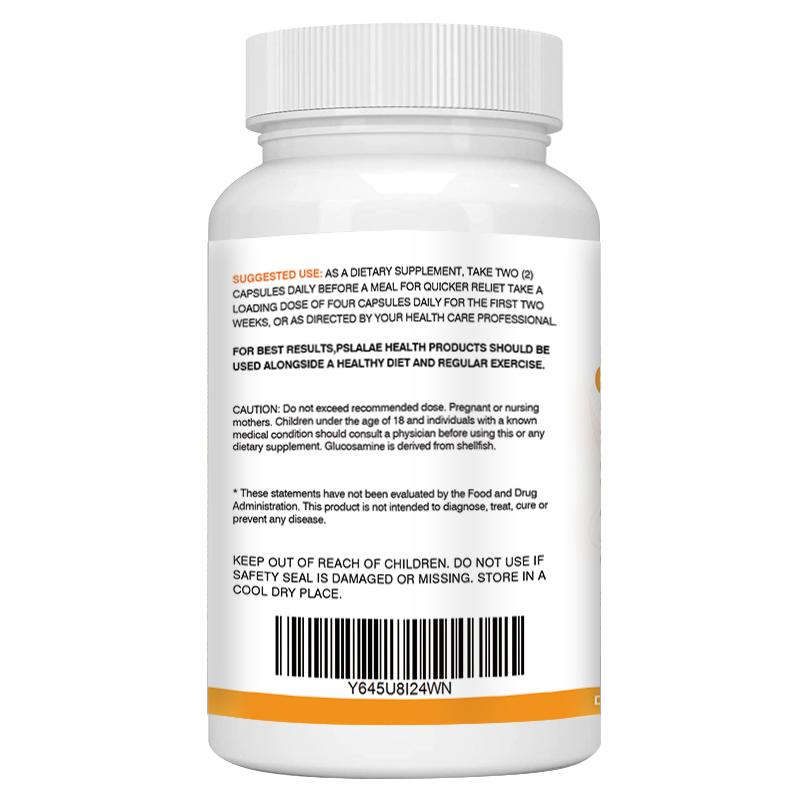 Pslalae - 2100mg Glucosamin Chondroitin Curcumin MSM Komplex Kapseln - Gelenk- und Knochengesundheit