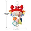 Xingge Baby Crab Pull-and-Play Stroller & Crib Hanging Toy
