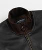 FRIZMWORKS Patina Cowhide Tanker Jacket _ Washed Brown