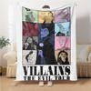 Villains Evil Tour Flannel blanket, soft and warm, suitable for beds and sofas, all seasons, portable travel blanket. 0730157