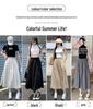 Women's Retro Pleated Mid-Length Skirt - Summer/Autumn Yamamoto Style