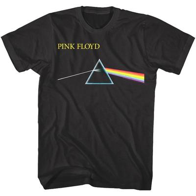 Pink Floyd Prism Dark Side of The Moon Album Cover Mens T Shirt Rock Concert Top