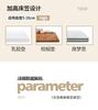 Sleeping Grid Washed Cotton Linen A-class Xinjiang Cotton Bed Sheet, Thickened Cotton Mattress Cover, Protective Cover