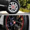 4pcs 56/60/65/70mm BBS Modified Badge Car Wheel Center Hub Caps Stickers Accessories
