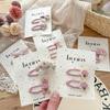 Spring/Summer Pink Series Cute Mushroom & Rabbit Hair Clips for Girls