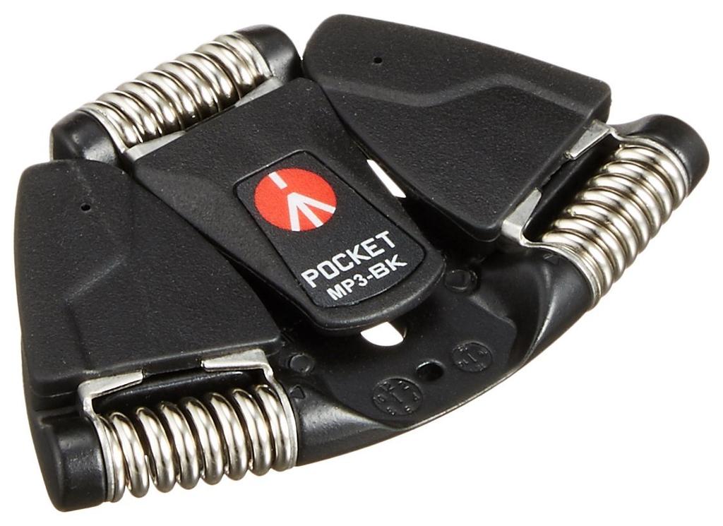 Manfrotto Pocket Tripod L, Black, MP3-BK [Used]