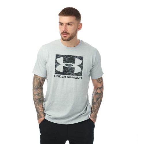Under Armour Mens Boxed Logo Camo T-Shirt