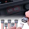 2Pin Waterproof USB C Female Socket Panel Mount Connector for Auto Smart Devices Household Appliances Medical Equipment 5/1pcs