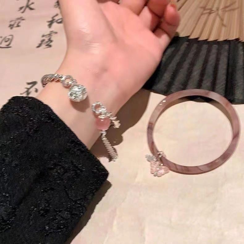 Amber Ping Stylish An Knot Bracelet For Women Spring 2024 New Chinese Wind Ethnic