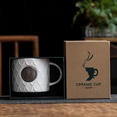 Starbucks Style Ceramic Coffee Mug